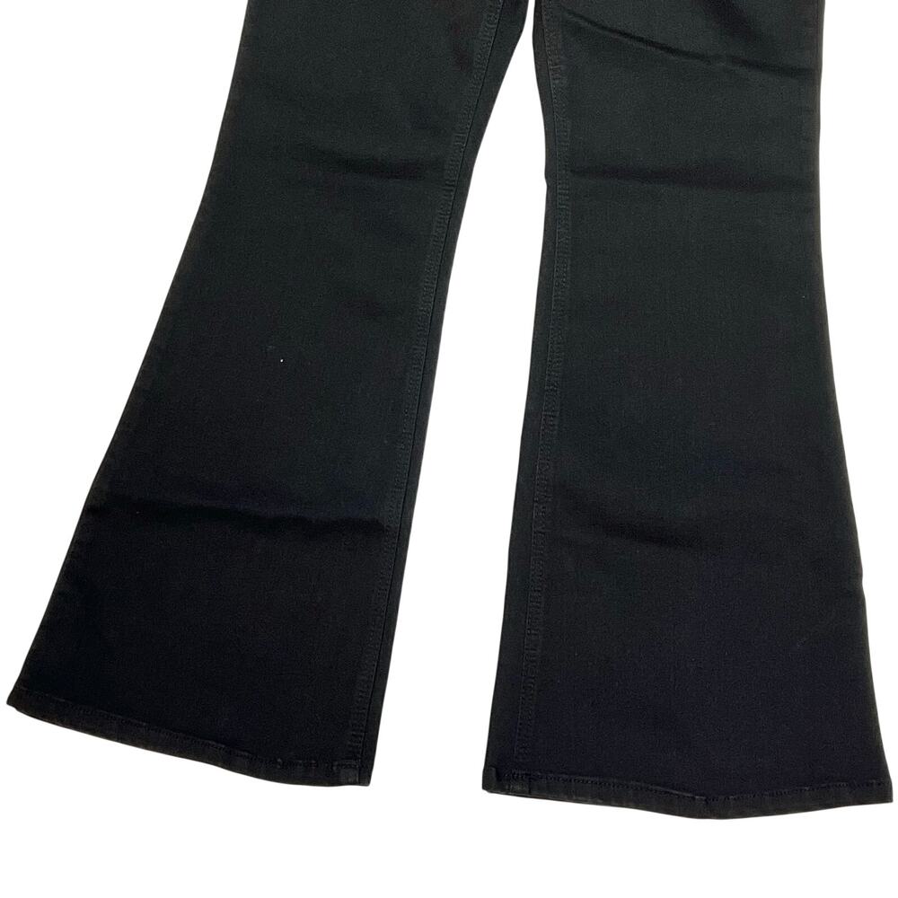 Democracy Ab Solution High Rise Out There Flare Jeans Womens 6P Black NWT - Picture 4 of 12